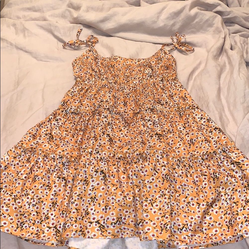 Floral Print Sun Dress
